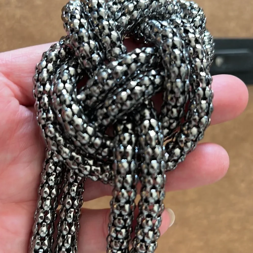 Big Buddha knotted chain stretch belt